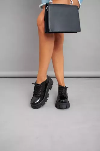 BORCEGO ZAPATO MUJER PLATAFORMA LIVIANA MODA VALTINO ART540