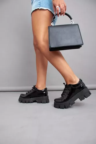 BORCEGO ZAPATO MUJER PLATAFORMA LIVIANA MODA VALTINO ART540