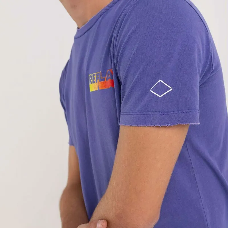 Camiseta Manga Corta Para Hombre Replay