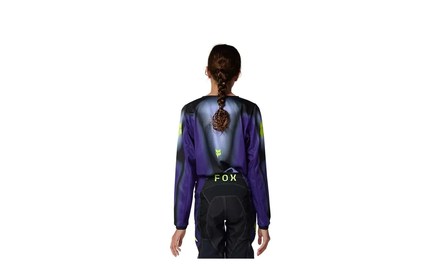 CAMISETA TéCNICA FOX INFANTIL 180 INTERFERE AZUL NEGRO |32035013|