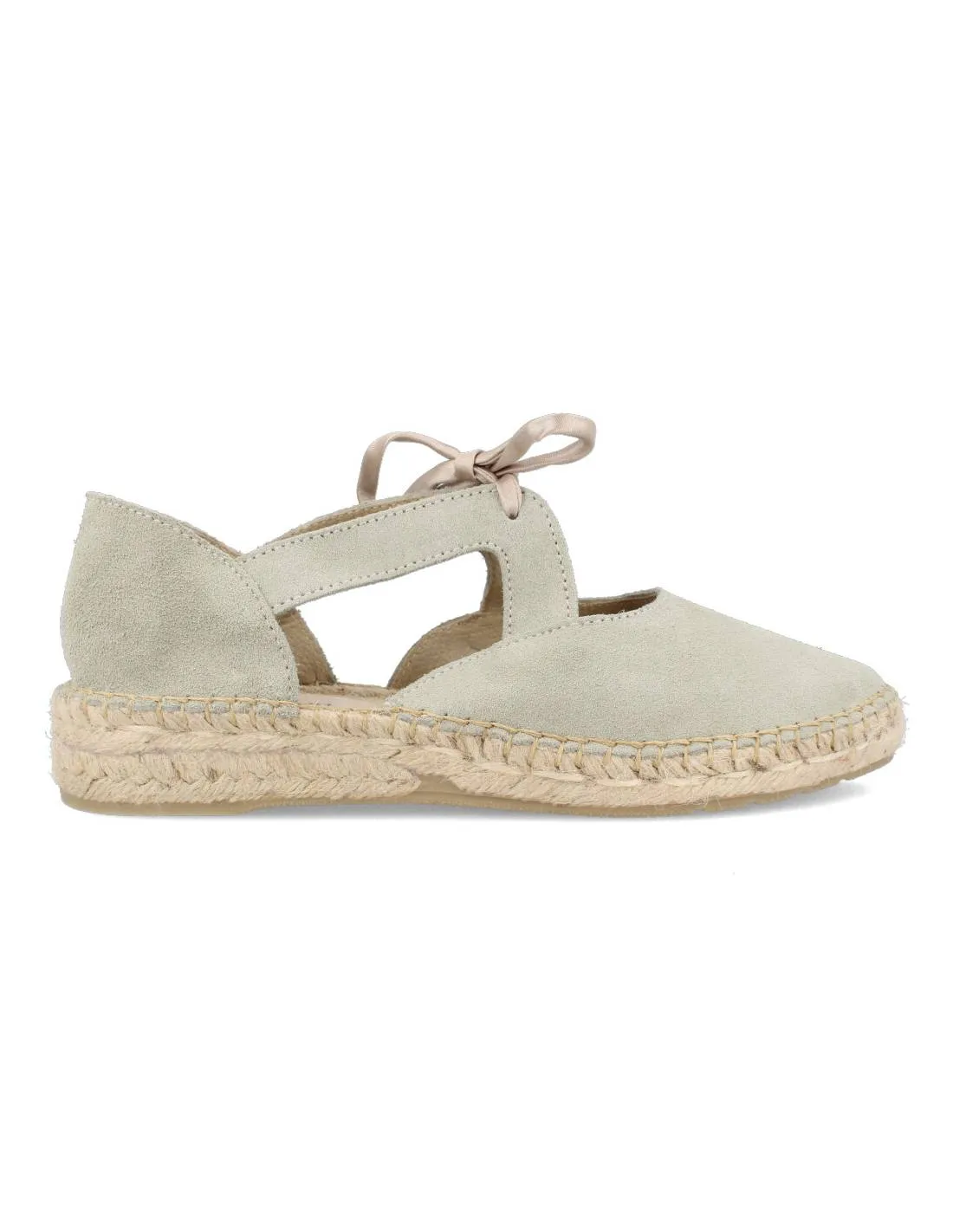 DOñA DORA  SANDALIA PIEL CORDONES ACEITUNA