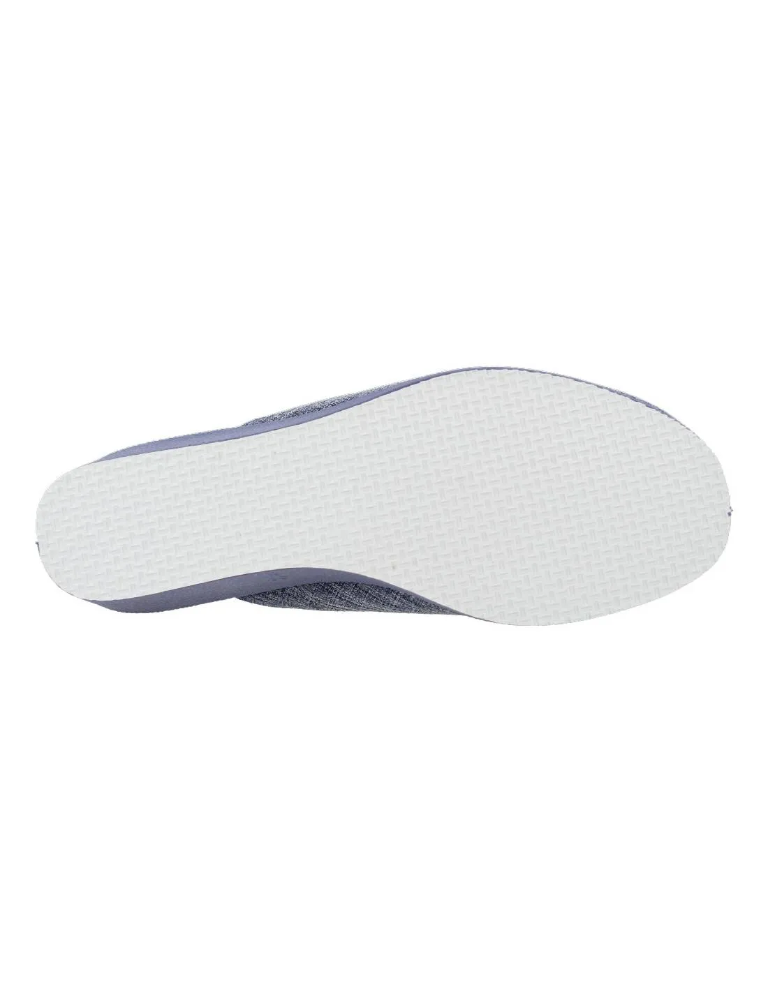 GARZóN  ZAPATILLAS DE CASA MUJER CRUZADA ÍNDIGO