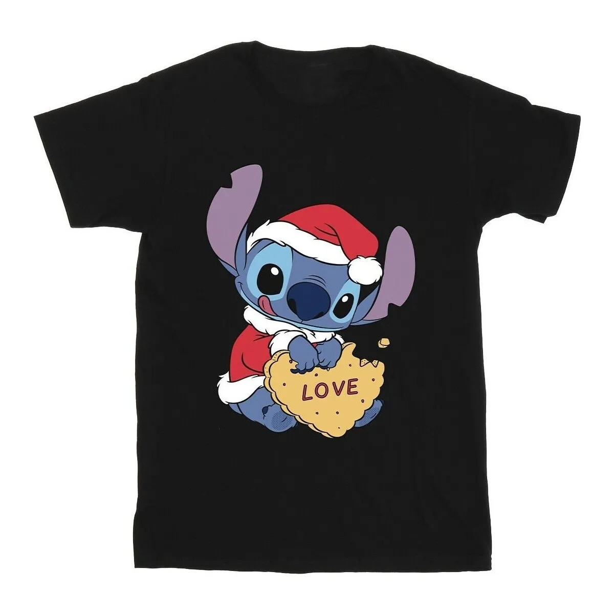 Lilo And Stitch Christmas Love Biscuit