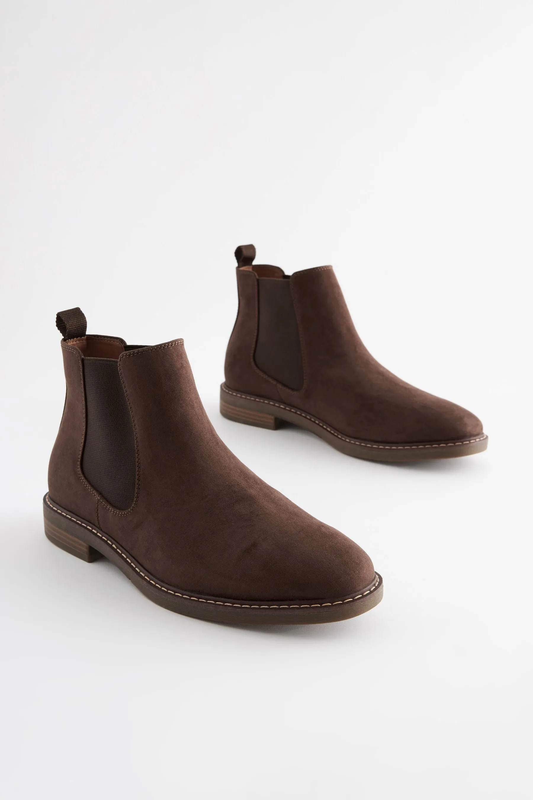 MARRóN  BOTINES CHELSEA