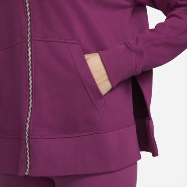 NIKE DRIFIT GET FIT FULLZIP GRAPHIC TRAINING HOODIE