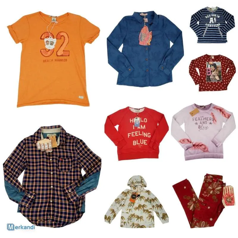 SCOTCH SODA KIDS SPRING MIX  ROPA PARA NIñOS, ROPA PARA BEBéS Y ROPA PARA NIñOS  CONTENIDO DE UN PAQUETE DE 35 PIEZAS (H12)