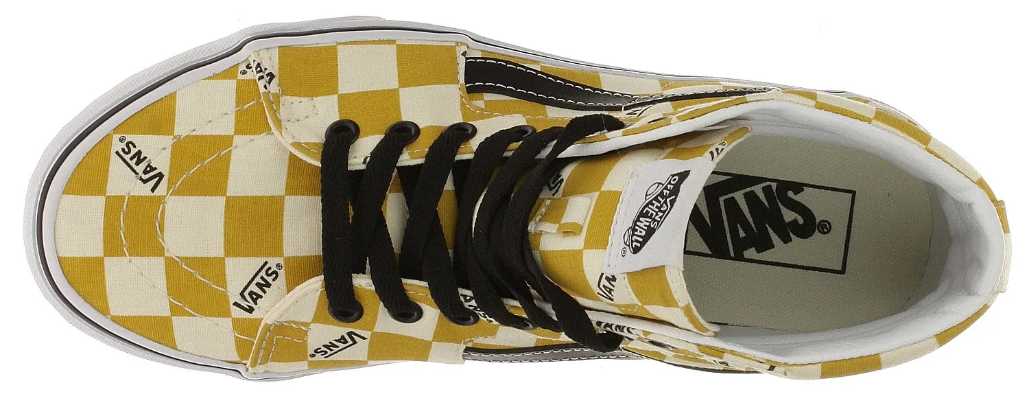 ZAPATOS VANS SK8HI  BIG CHECK/YOLK YELLOW/TRUE WHITE